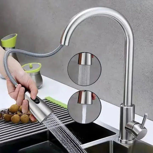 Kitchen faucet pull out mixer