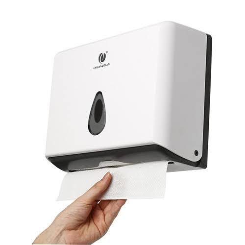 Wall mounted bathroom tissue dispenser